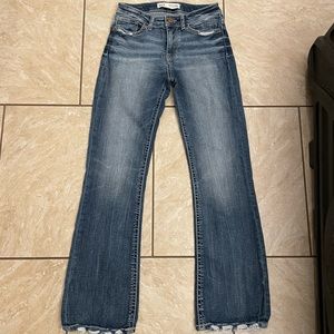 BKE Stella mid rise bootcut Jean. Size 26X31 1/2